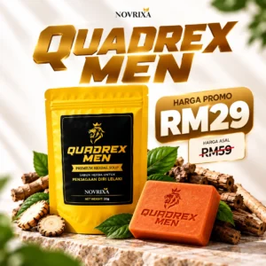 Sabun Quadrex Men 30g 1ketul